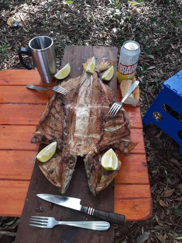 Almuerzo en la isla