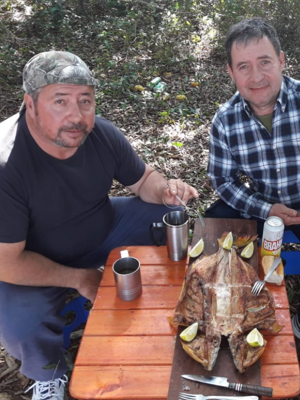 Almuerzo en la isla